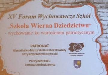 XV Forum Wychowawcze Szkół